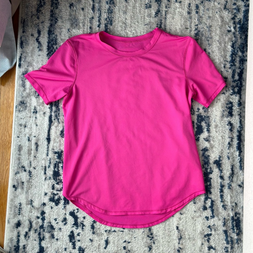 Lululemon High Neck Running and Training T-Shirt